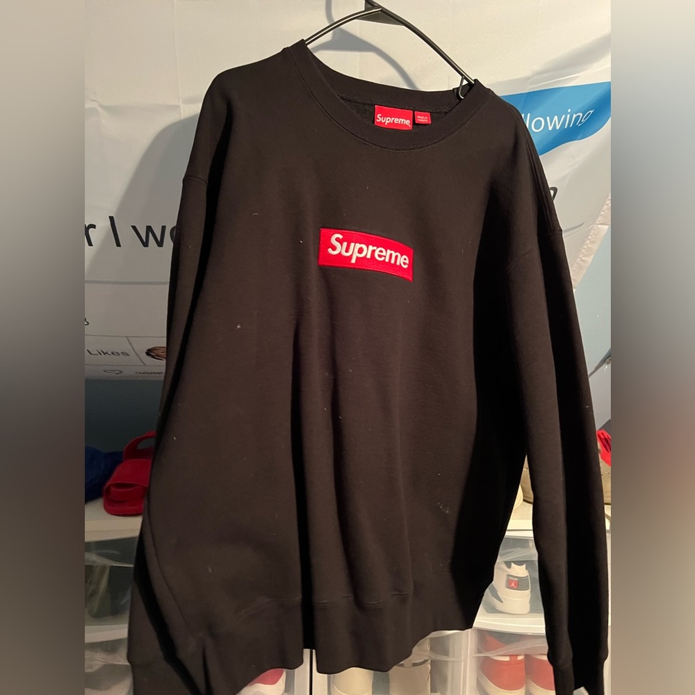 Mens supreme crew neck